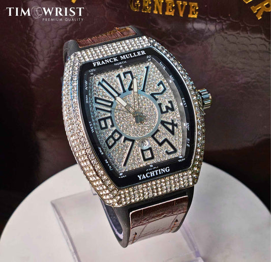 Franck Muller Iced tone (Masterpiece)- Fully Diamond Watch Limited Edition
