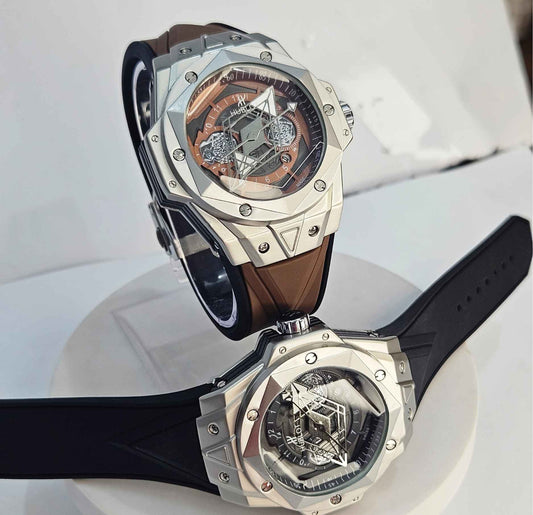 Hublot Geneve HG-548514 (Masterpiece) Premium High Quality Men's Watch Bronze-Edition