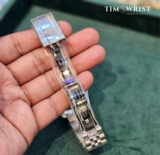 RLX Date Just | Silver Chain | Gray Classic Dial | High Grade Watch