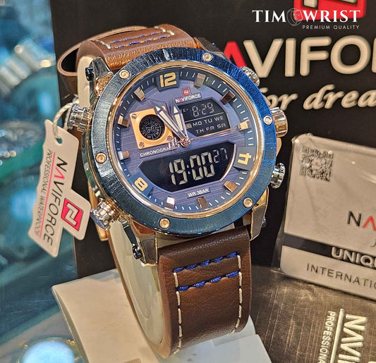 NaviForce Original Men's Chronograph Watch Luxury Edition