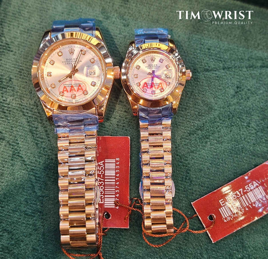 RLX Oyster Perpetual Date Just Luxury Couple's Watch