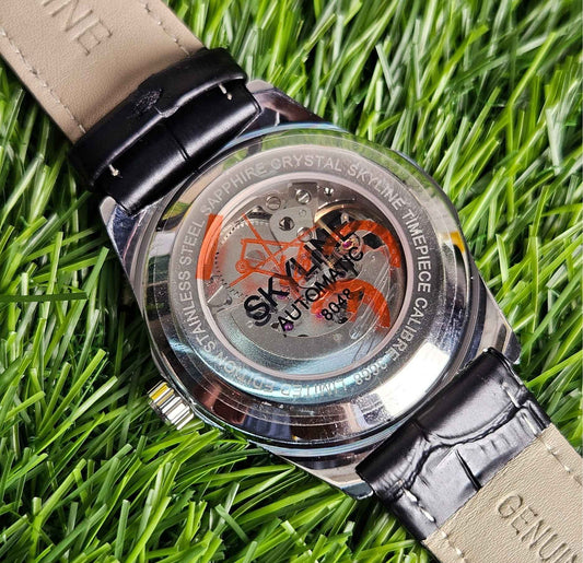 Skyline Automatic (Masterpiece) Swiss Precision Luxury Watch (Black)