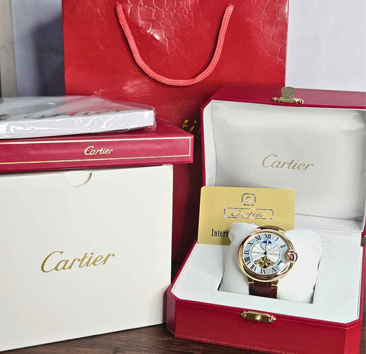 Cartier Masterpiece Automatic Watch Swiss Precision & Master Lock