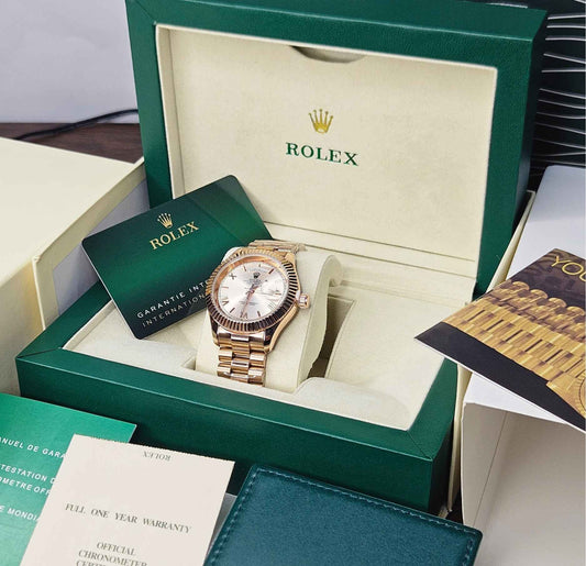 RLX Oyster Perpetual Rose Gold Date & Day