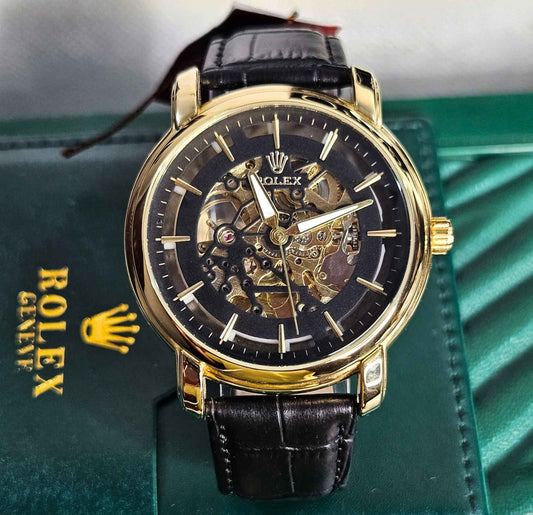 High-Quality RLX Skeleton Automatic Watch Limited Bronze Edition