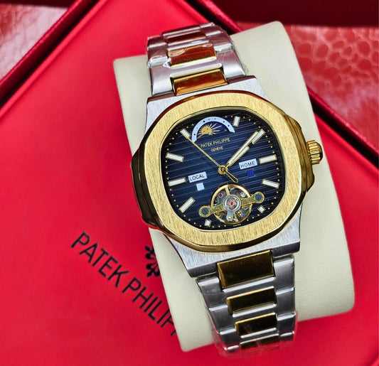 Patek Masterpiece Automatic Watch Day & Night Function Swiss Precision