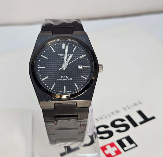 Tissot PRX Powermatic 80 AAA Quality Black Edition