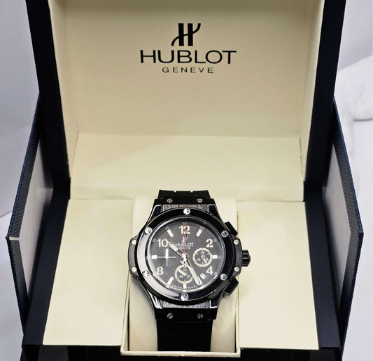 Hublot Genève Chronograph Branded Watch Luxury Edition