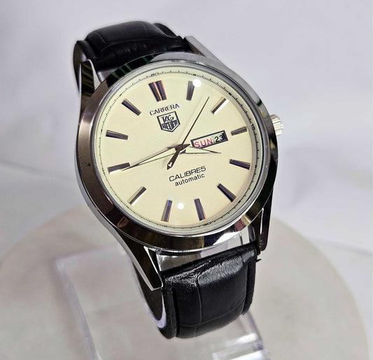 Tag Heuer Calibre 5 (Masterpiece) Men's Luxury Watch White Edition