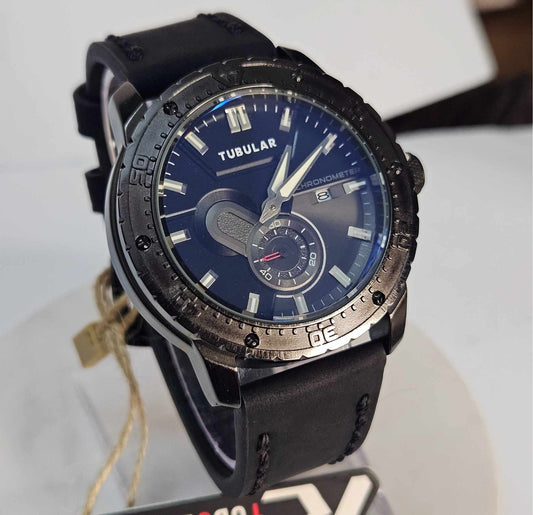 Tubular TB-589657 Branded Luxury Watch with an Elegant Dial and Sub-Second Display