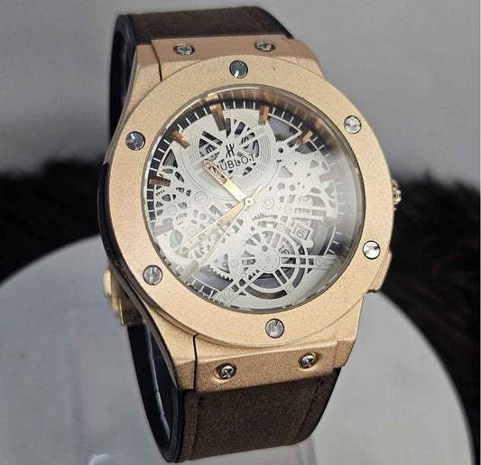 Hublot Geneve Rose Gold Luxury Quality Watch Edition