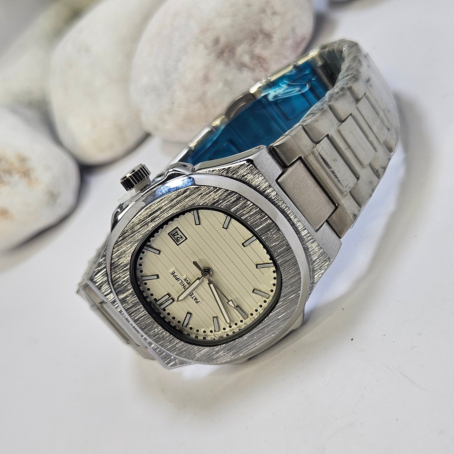Patek Philippe Geneve (Masterpiece) Stainless Steel Chain Luxury Watch Edition