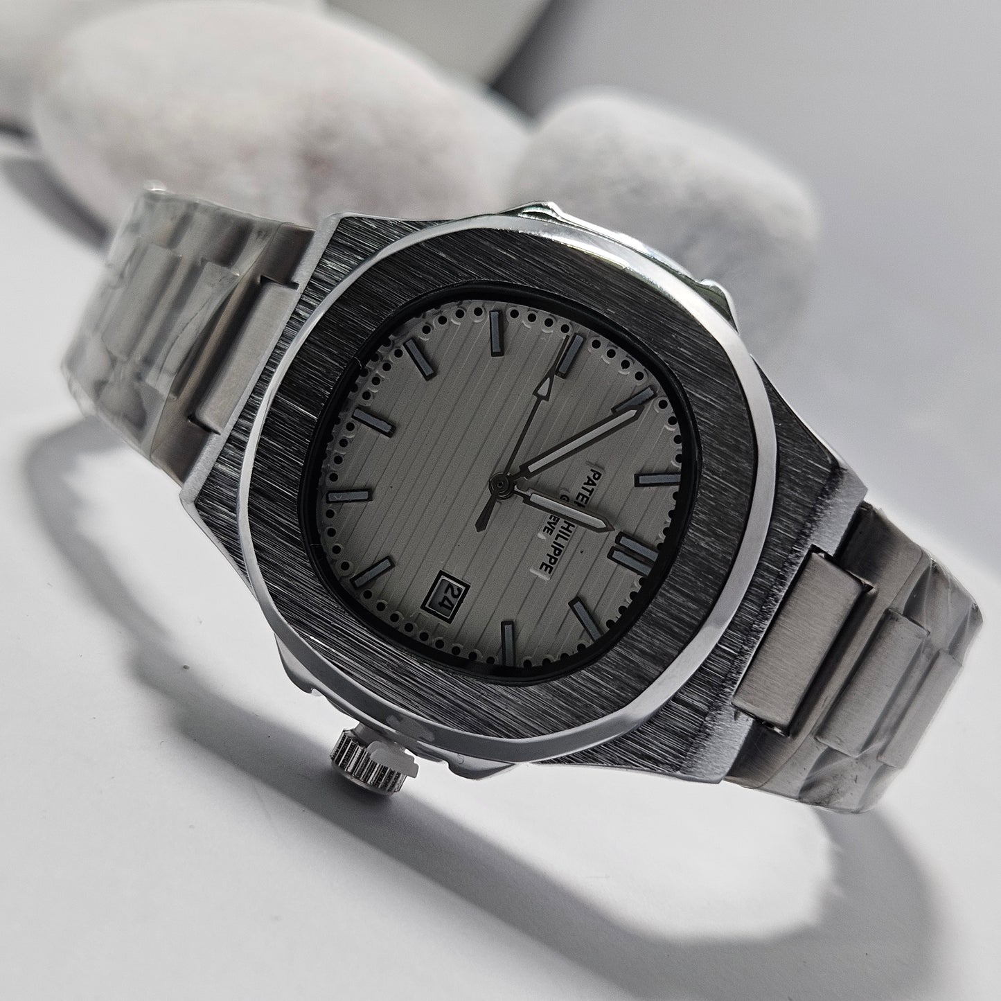 Patek Philippe Geneve (Masterpiece) Stainless Steel Chain Luxury Watch Edition