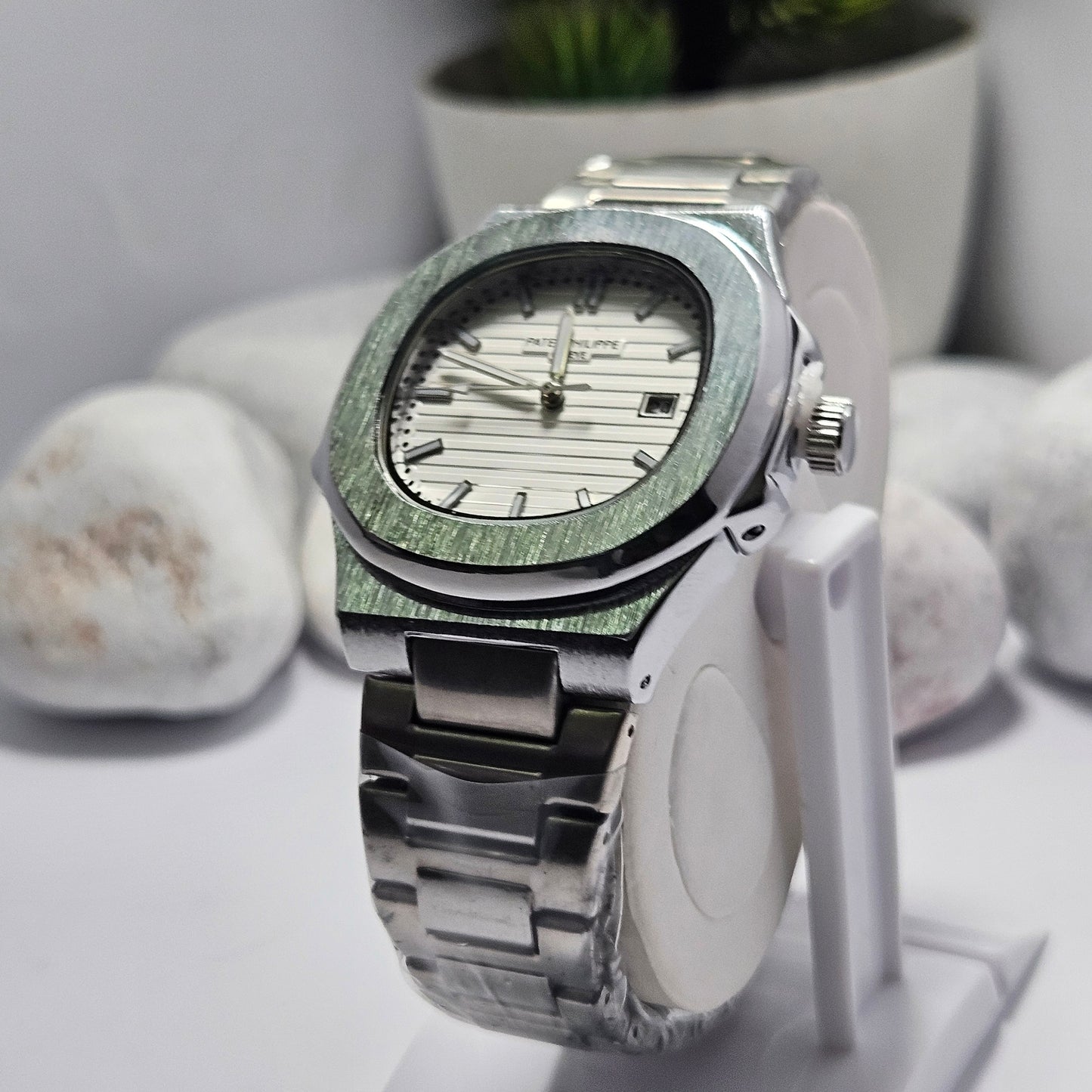 Patek Philippe Geneve (Masterpiece) Stainless Steel Chain Luxury Watch Edition