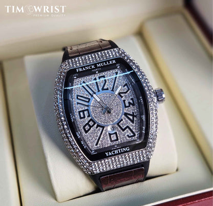 Franck Muller Iced tone (Masterpiece)- Fully Diamond Watch Limited Edition