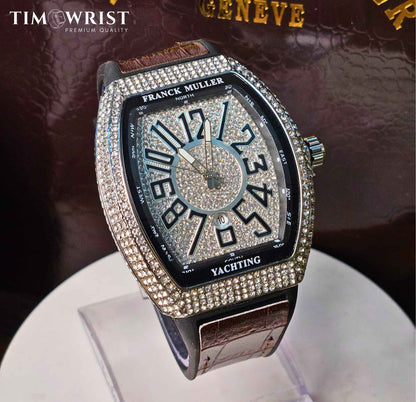 Franck Muller Iced tone (Masterpiece)- Fully Diamond Watch Limited Edition