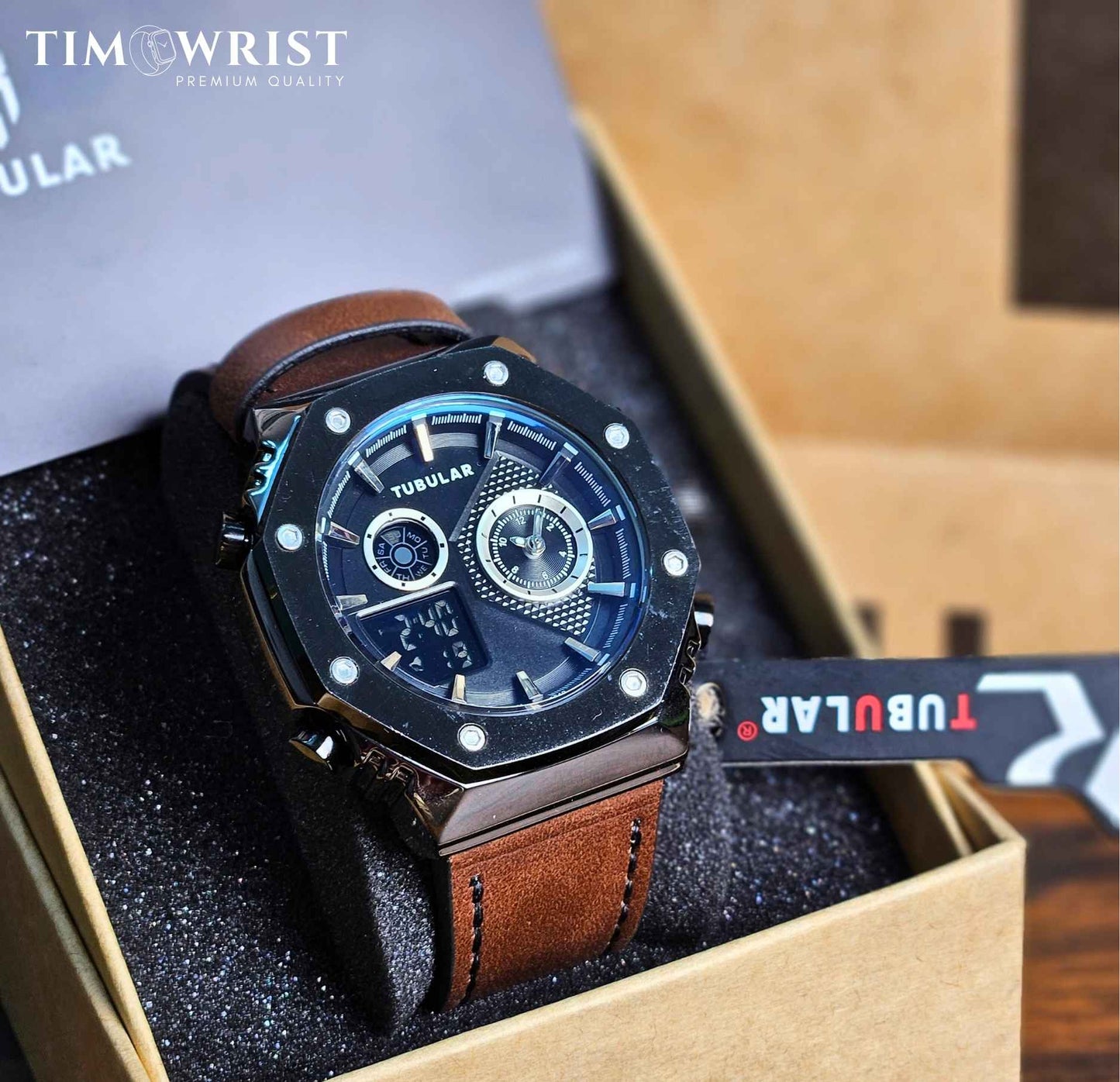 Tubular TB-47900 Branded Men's Watch Luxury Edition