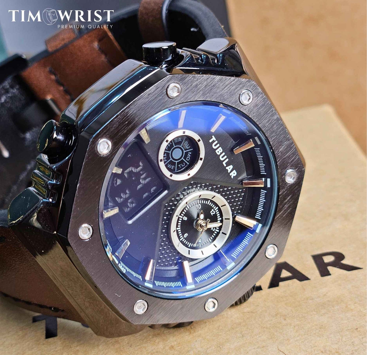 Tubular TB-47900 Branded Men's Watch Luxury Edition