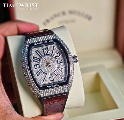 Franck Muller Iced tone (Masterpiece)- Fully Diamond Watch Limited Edition