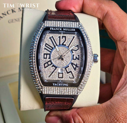 Franck Muller Iced tone (Masterpiece)- Fully Diamond Watch Limited Edition