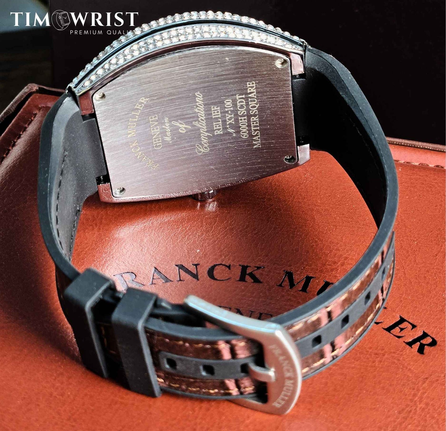 Franck Muller Iced tone (Masterpiece)- Fully Diamond Watch Limited Edition