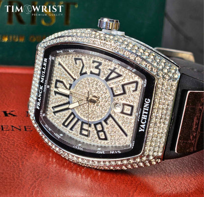 Franck Muller Iced tone (Masterpiece)- Fully Diamond Watch Limited Edition