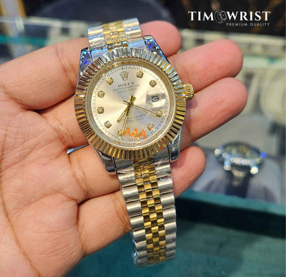 RLX Date Just | Two Tone Chain | Classic Dial | High Grade Watch