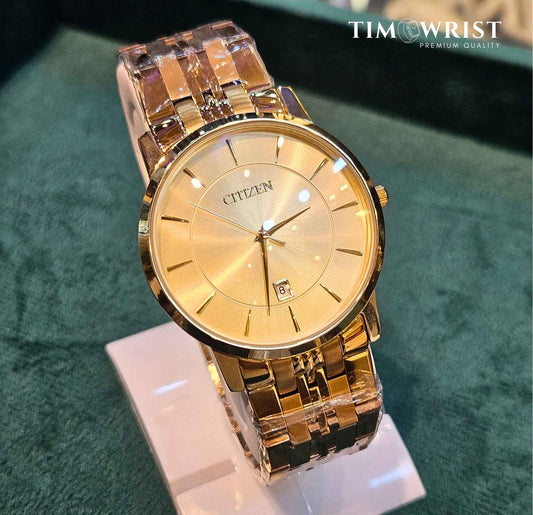 Citizen Eco Drive Gold Chain Men’s Luxury Watch High Grade Edition