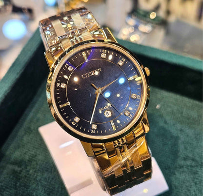 Citizen Gold Chain Inspired Diamond High Grade Watch Edition