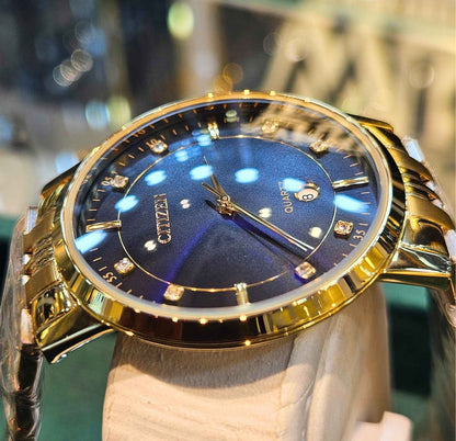 Citizen Gold Chain Inspired Diamond High Grade Watch Edition