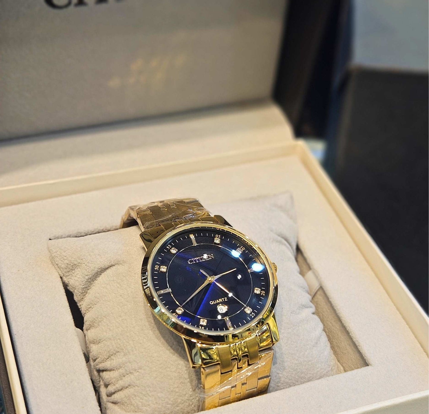 Citizen Gold Chain Inspired Diamond High Grade Watch Edition