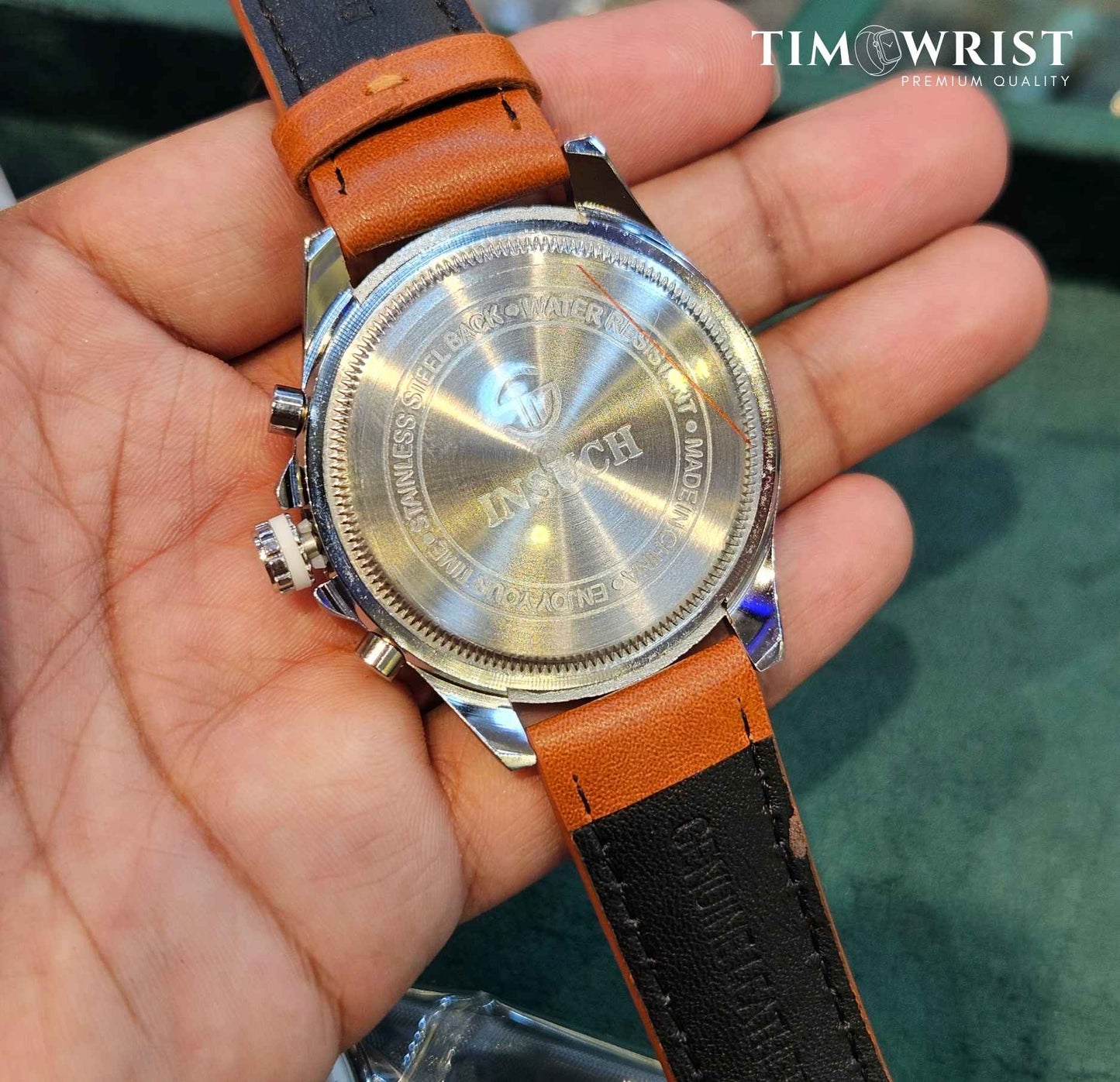 INSUCH Chronograph Original Branded Watch White Dial-Edition