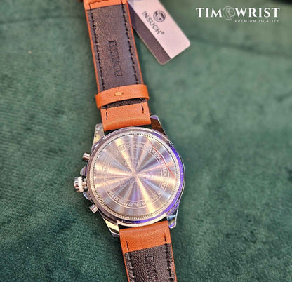 INSUCH Chronograph Original Branded Watch White Dial-Edition