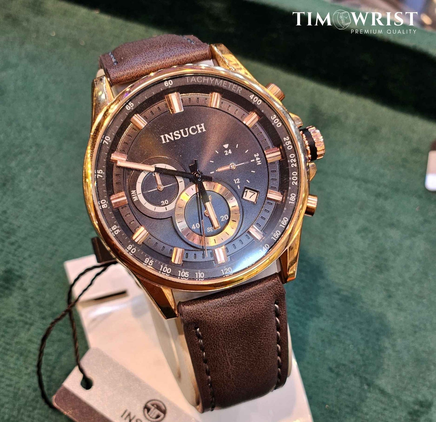 INSUCH Chronograph Original Branded Watch White Dial-Edition
