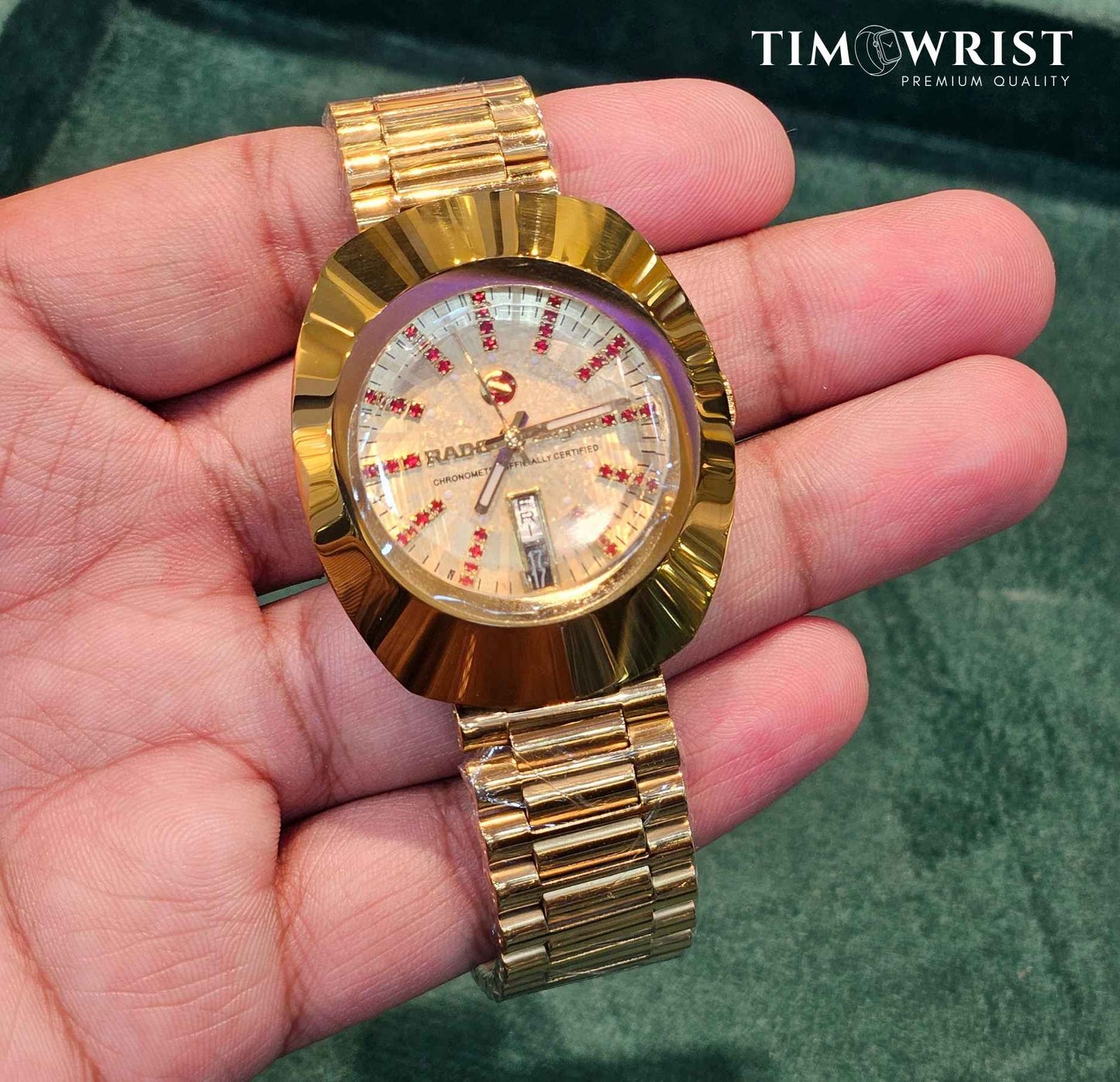 Rado Automatic DayDate Gold Chain High Grade Men's Watch