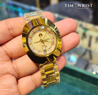Rado Automatic DayDate Gold Chain High Grade Men's Watch