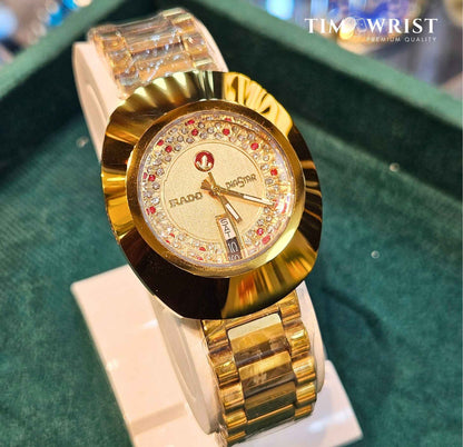 Rado Automatic DayDate Gold Chain High Grade Men's Watch