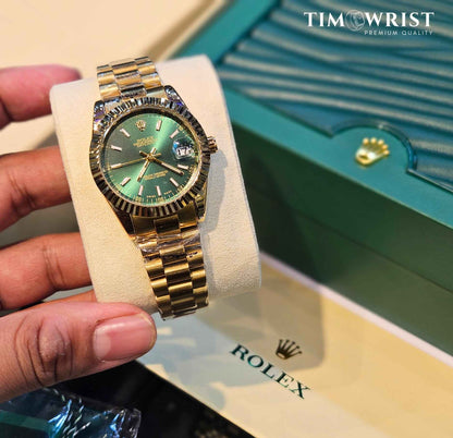 RLX JustDate | Gold Chain | Women's High Grade Watch