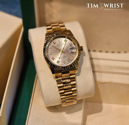 RLX DateJust | Gold Chain | Women's High Grade Watch