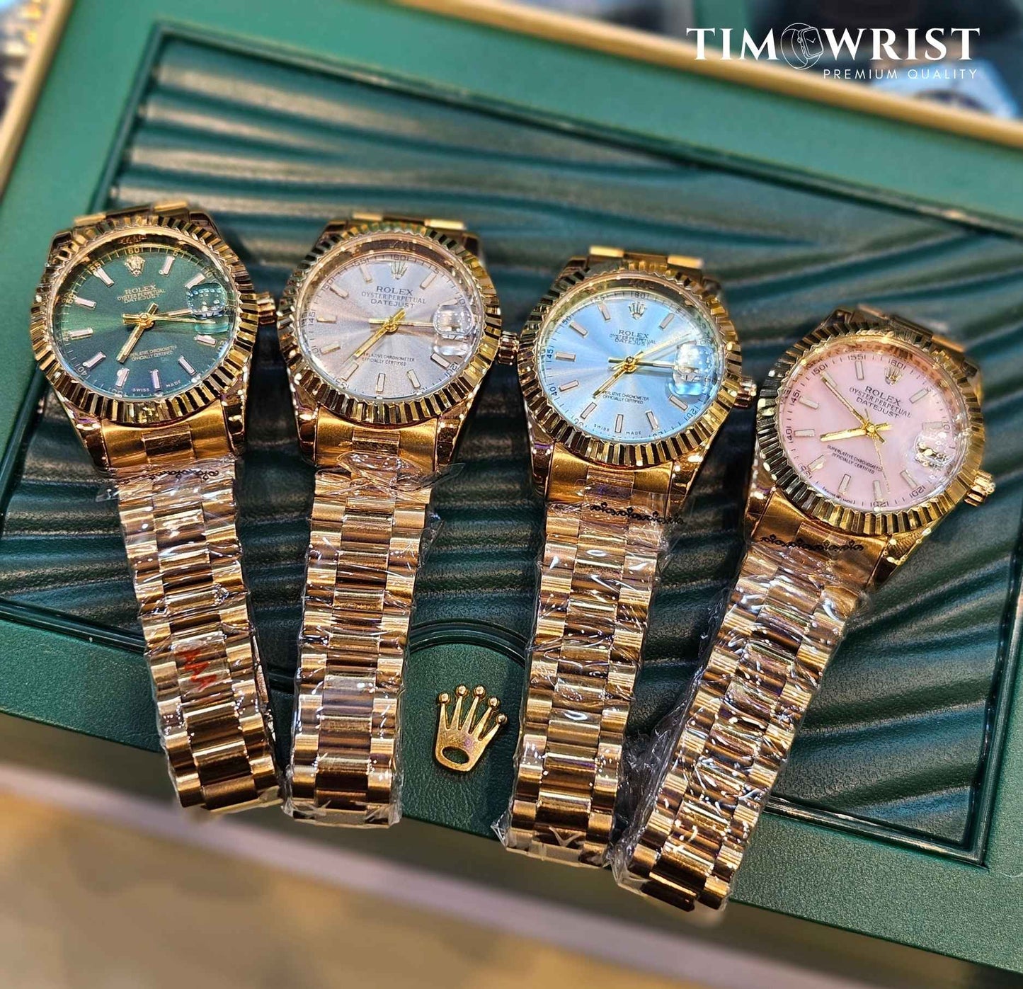 RLX JustDate | Gold Chain | Women's High Grade Watch