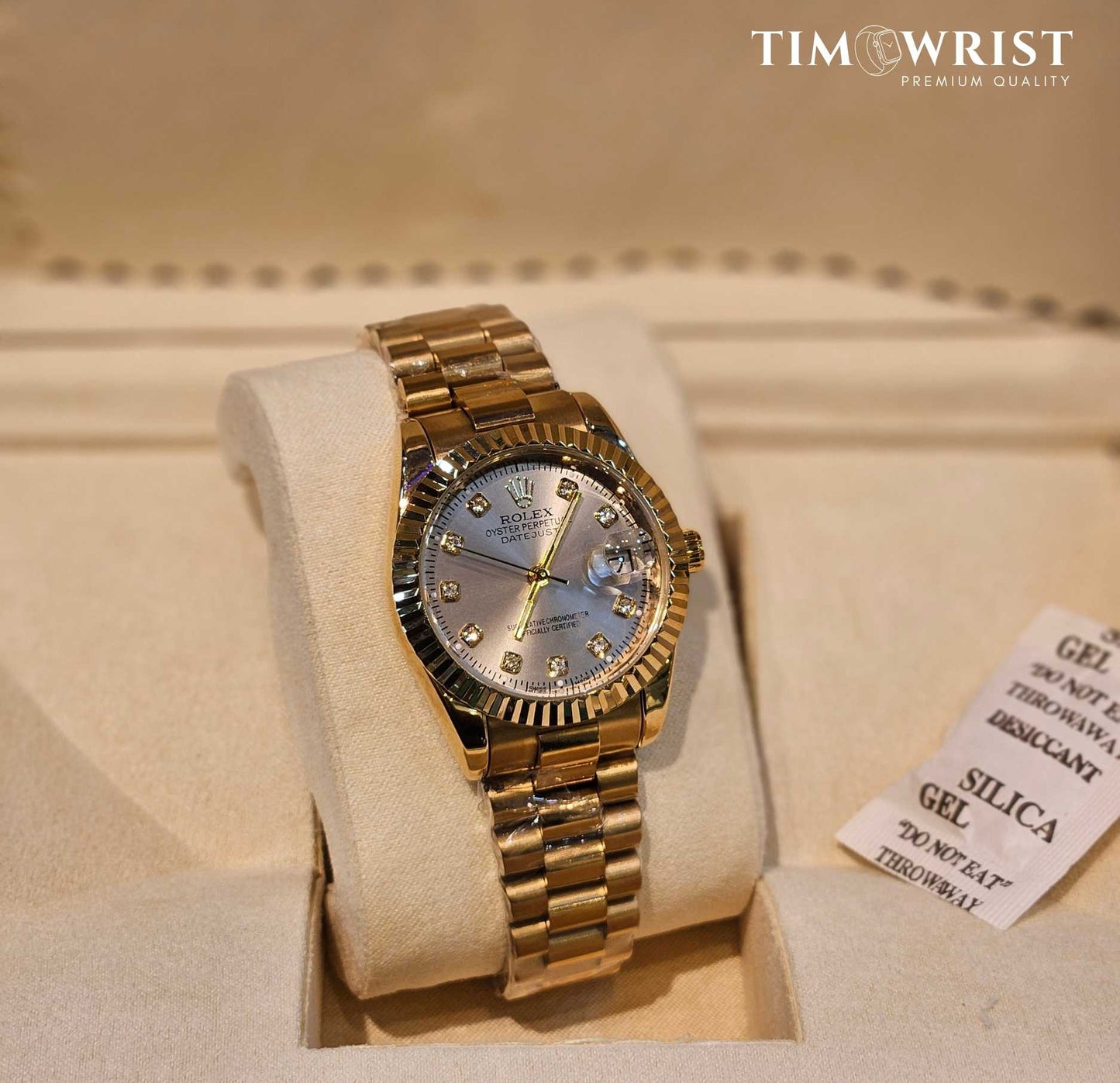 RLX DateJust | Gold Chain | Women's High Grade Watch