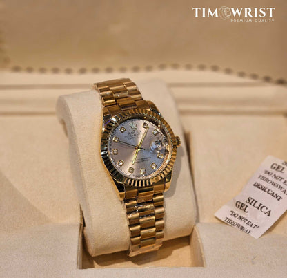 RLX DateJust | Gold Chain | Women's High Grade Watch