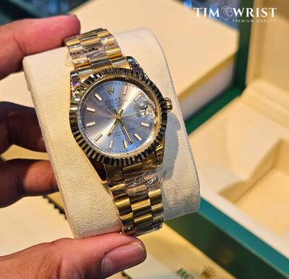 RLX JustDate | Gold Chain | Women's High Grade Watch