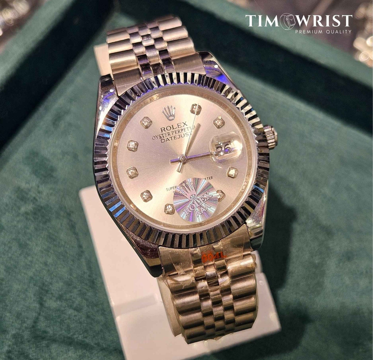 RLX DateJust | Silver Chain | Silver Classic Dial | High Grade Watch