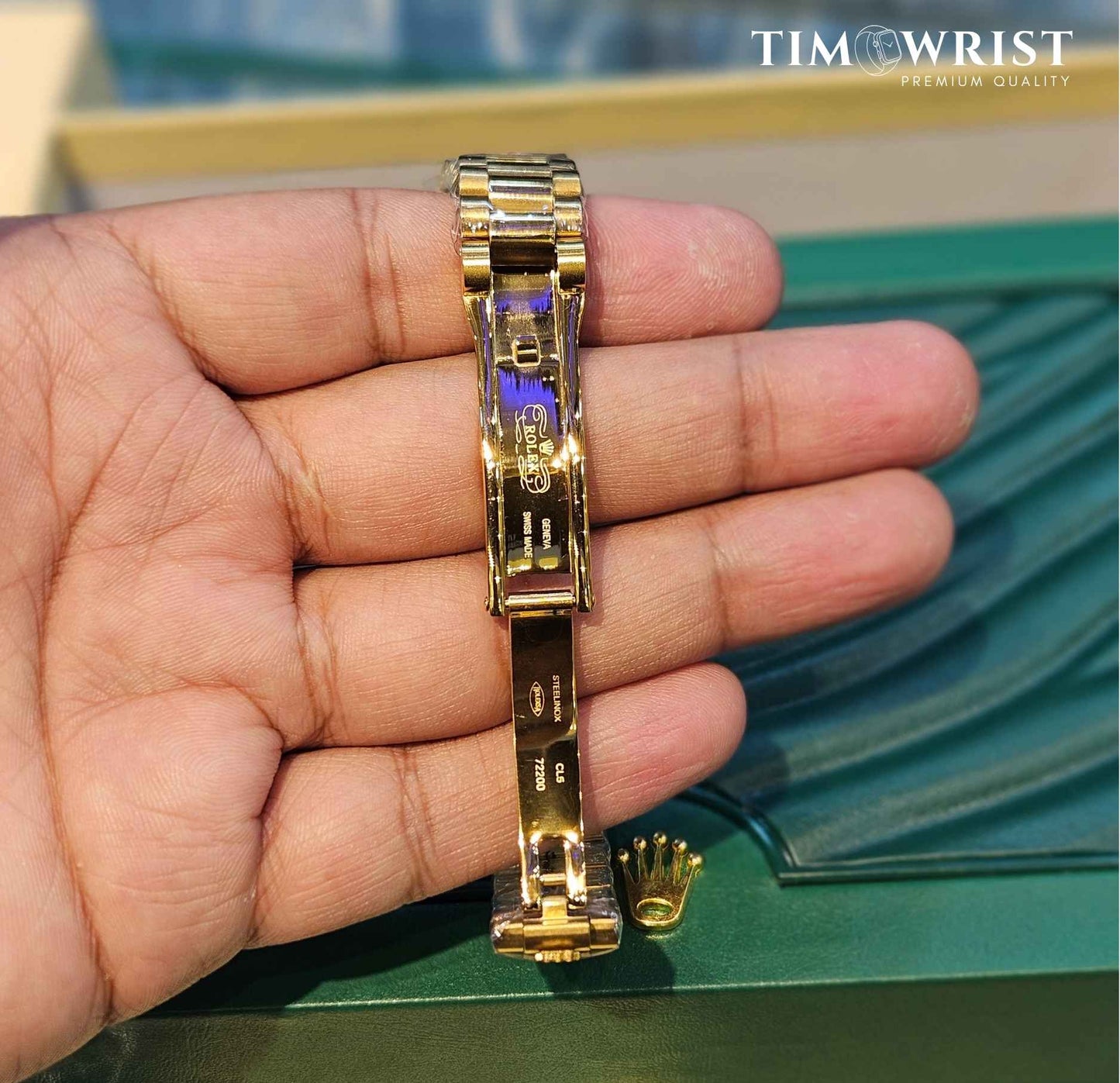 RLX JustDate | Gold Chain | Women's High Grade Watch