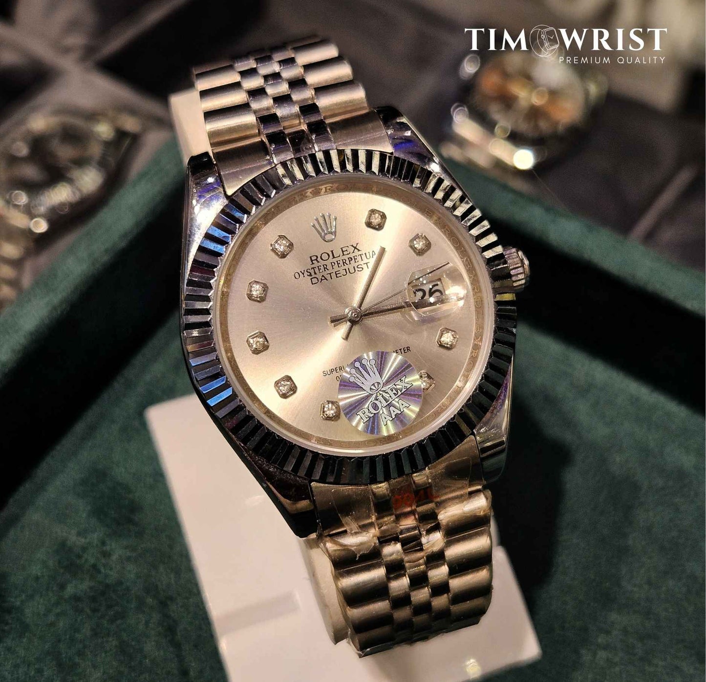 RLX DateJust | Silver Chain | Silver Classic Dial | High Grade Watch