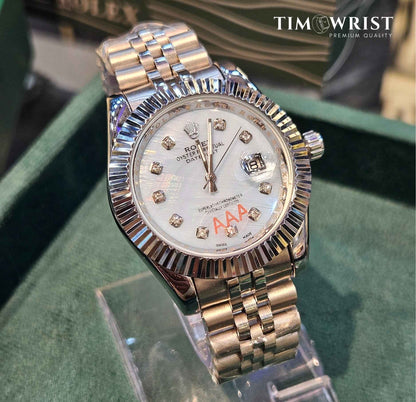 RLX Date Just | Silver Chain | Classic Dial | High Grade Watch