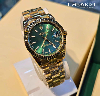 RLX JustDate | Gold Chain | Women's High Grade Watch