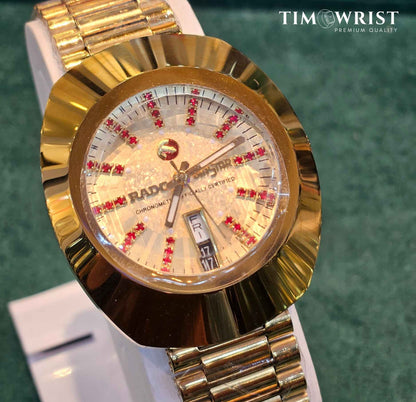 Rado Automatic DayDate Gold Chain High Grade Men's Watch