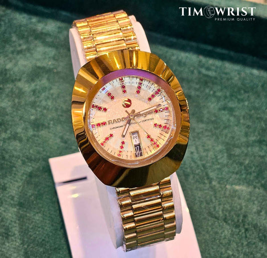 Rado Automatic DayDate Gold Chain High Grade Men's Watch